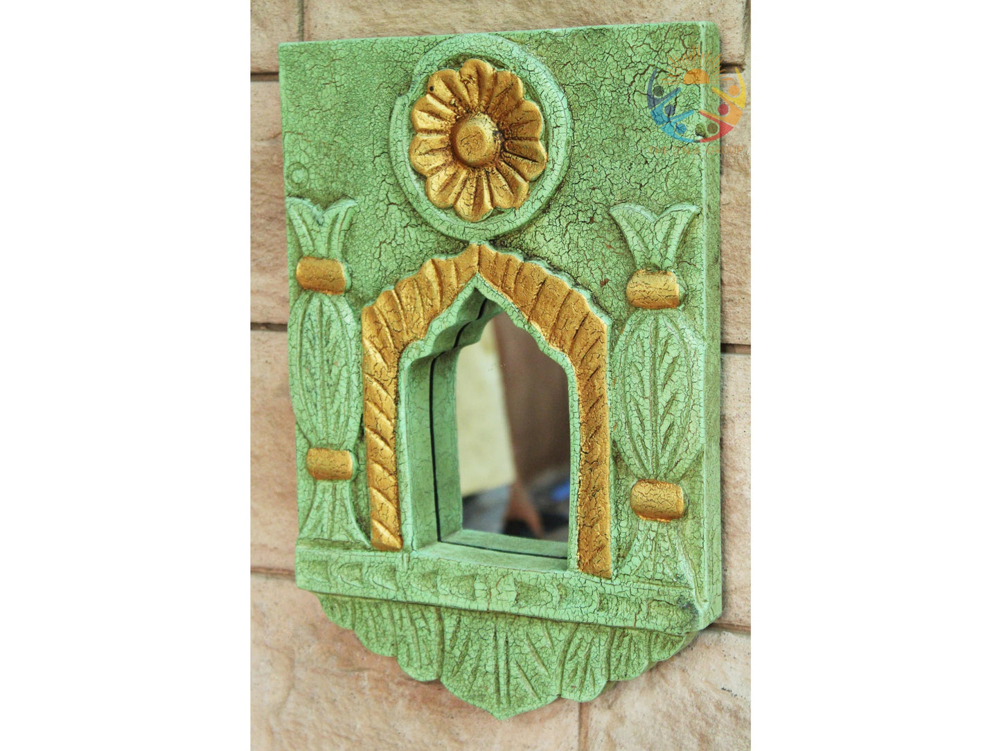 Unique Wood Wall Frame | Handcrafted Photo or Mirror