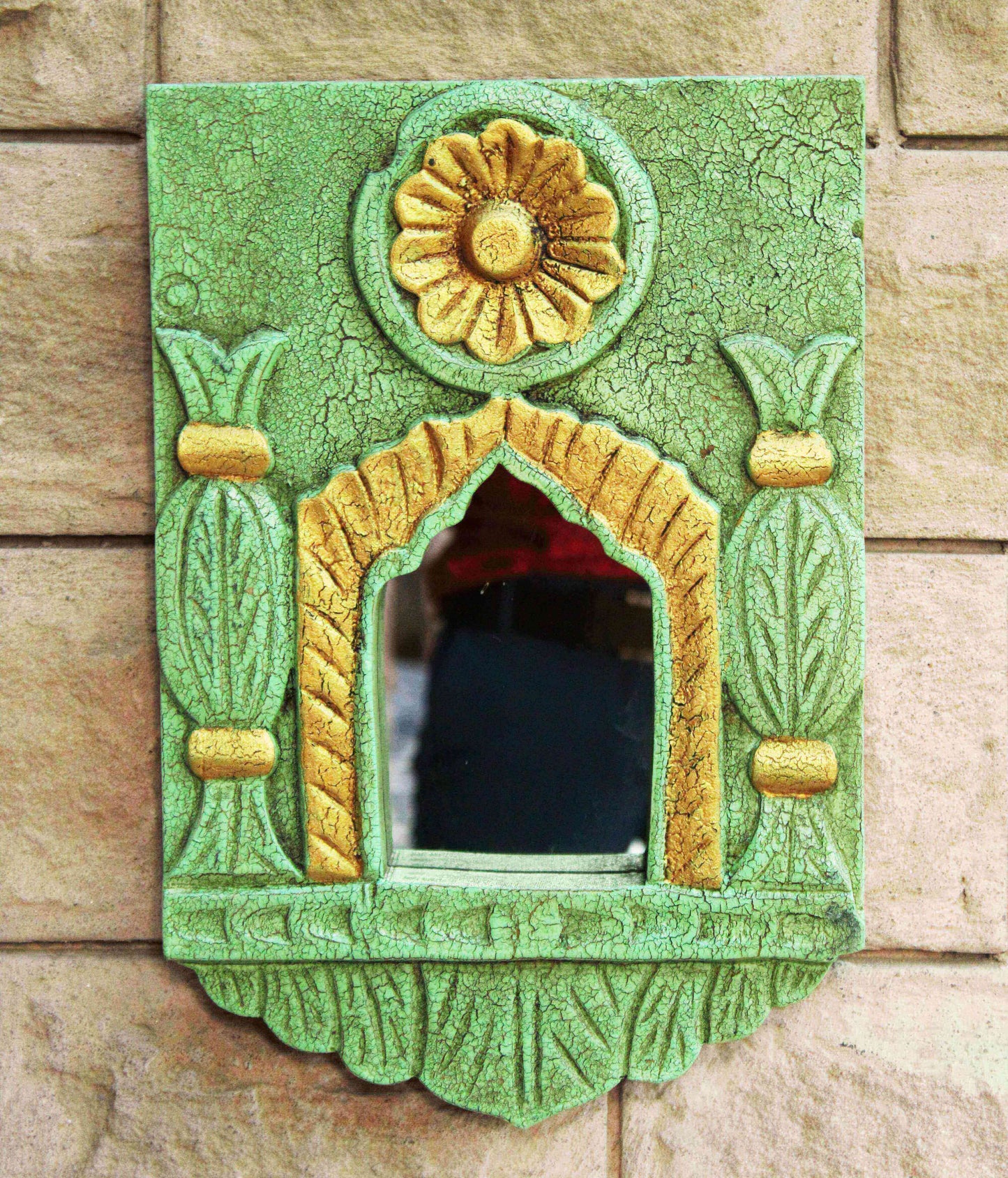 Unique Wood Wall Frame | Handcrafted Photo or Mirror