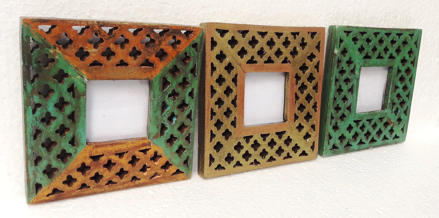 Vintage Rustic Wood Frame | Handmade Wall Display