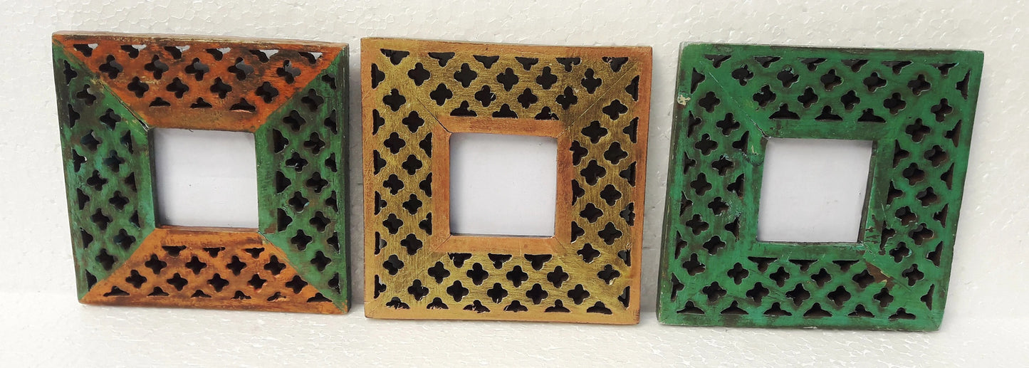 Vintage Rustic Wood Frame | Handmade Wall Display
