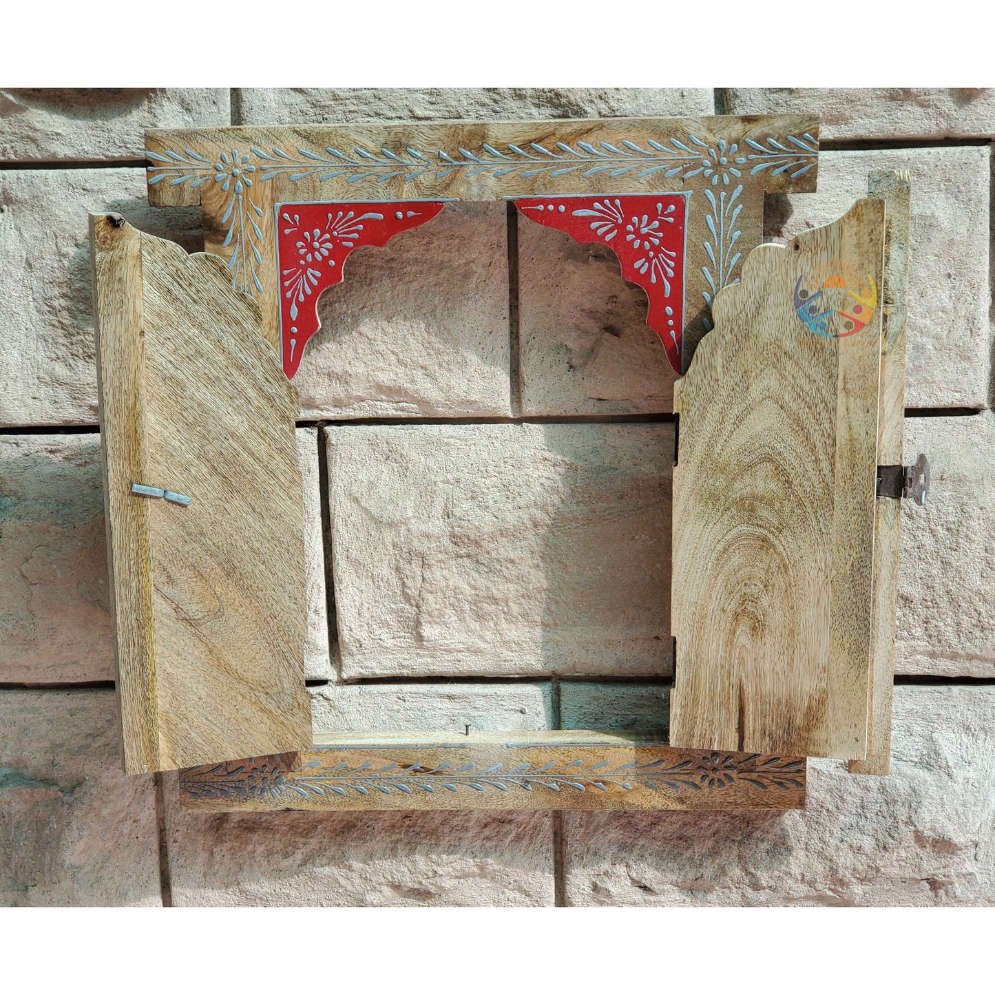 Artistic Classy Village Style Wall Window