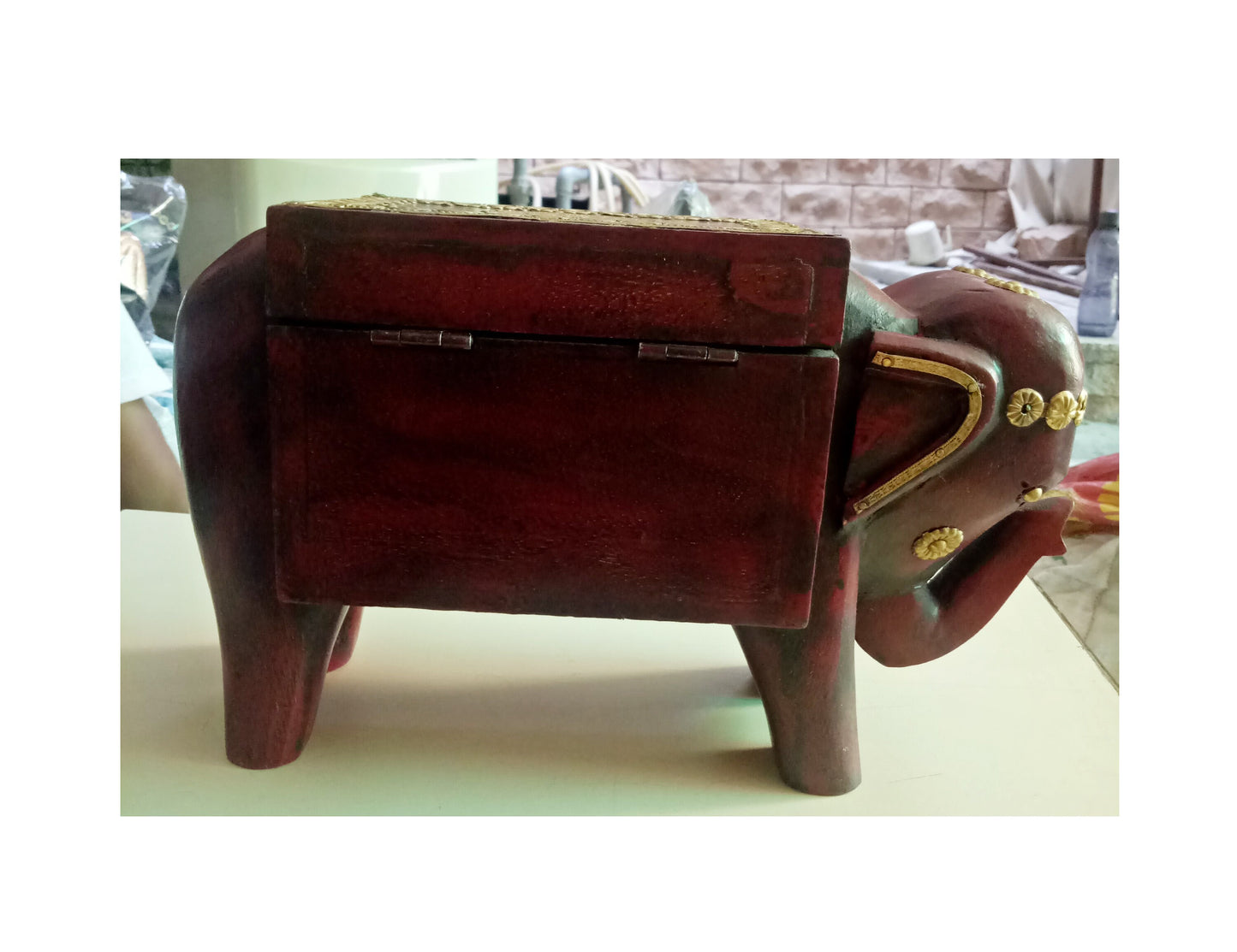 Rustic Elegant Wooden Elephant Home Model 1
