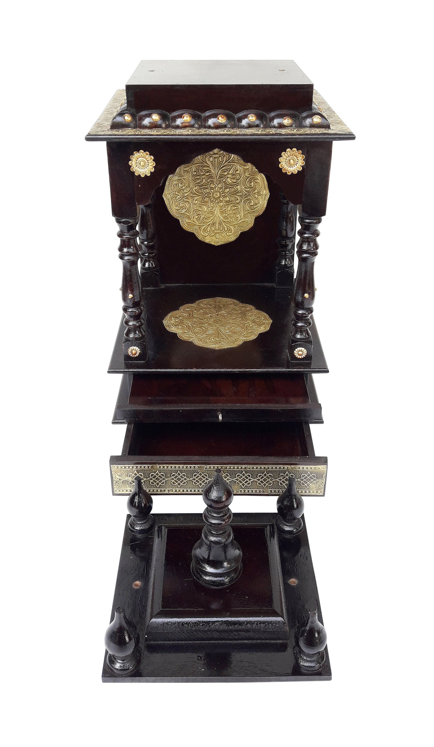 Wooden temple For Single Idol