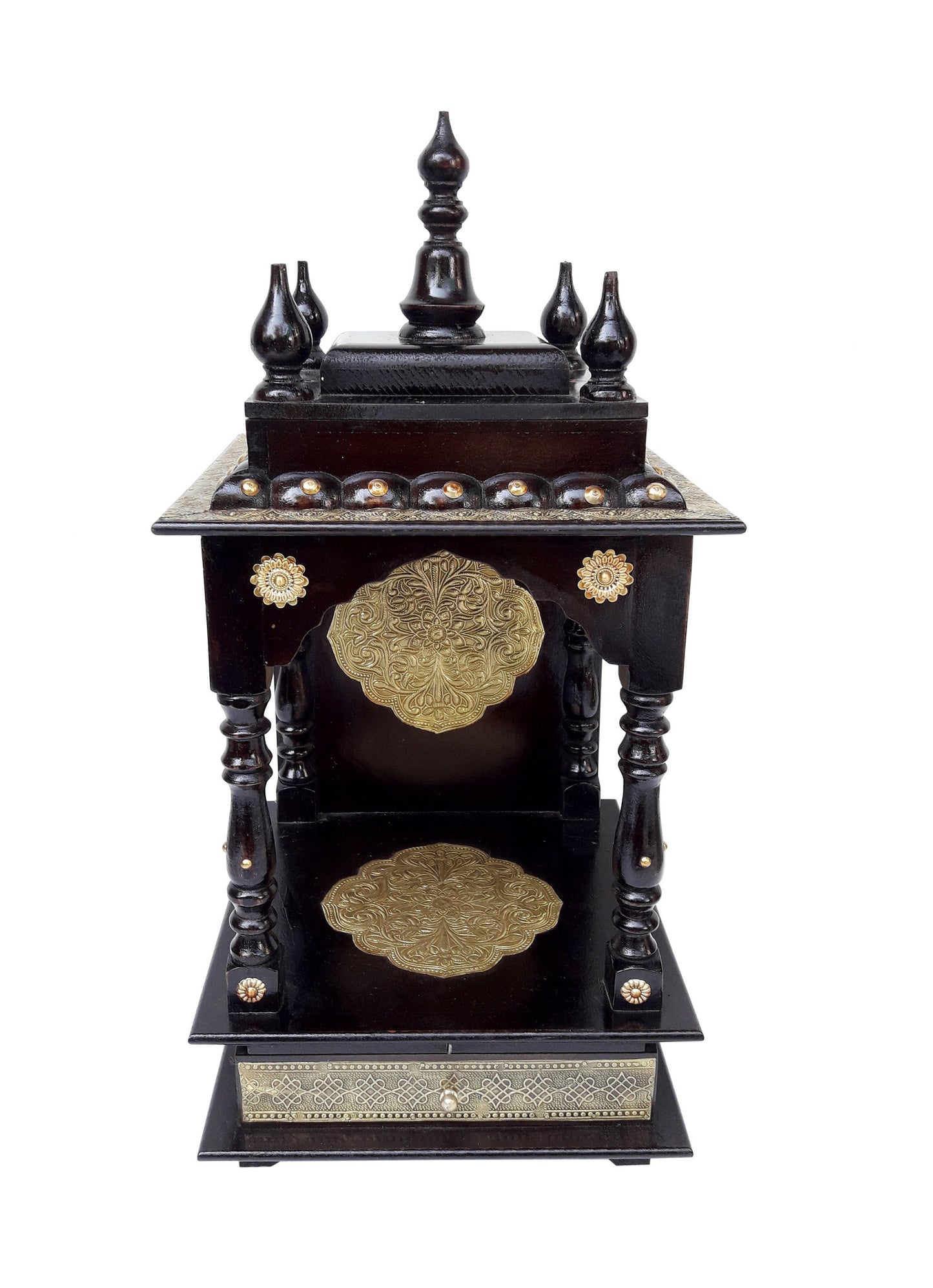 Wooden temple For Single Idol