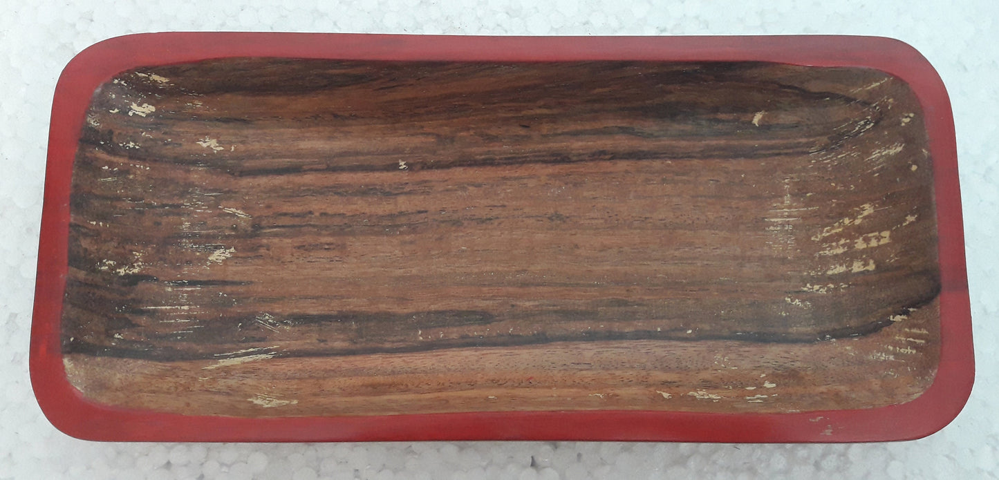 Handmade Wooden Tray Serving Tray Hand