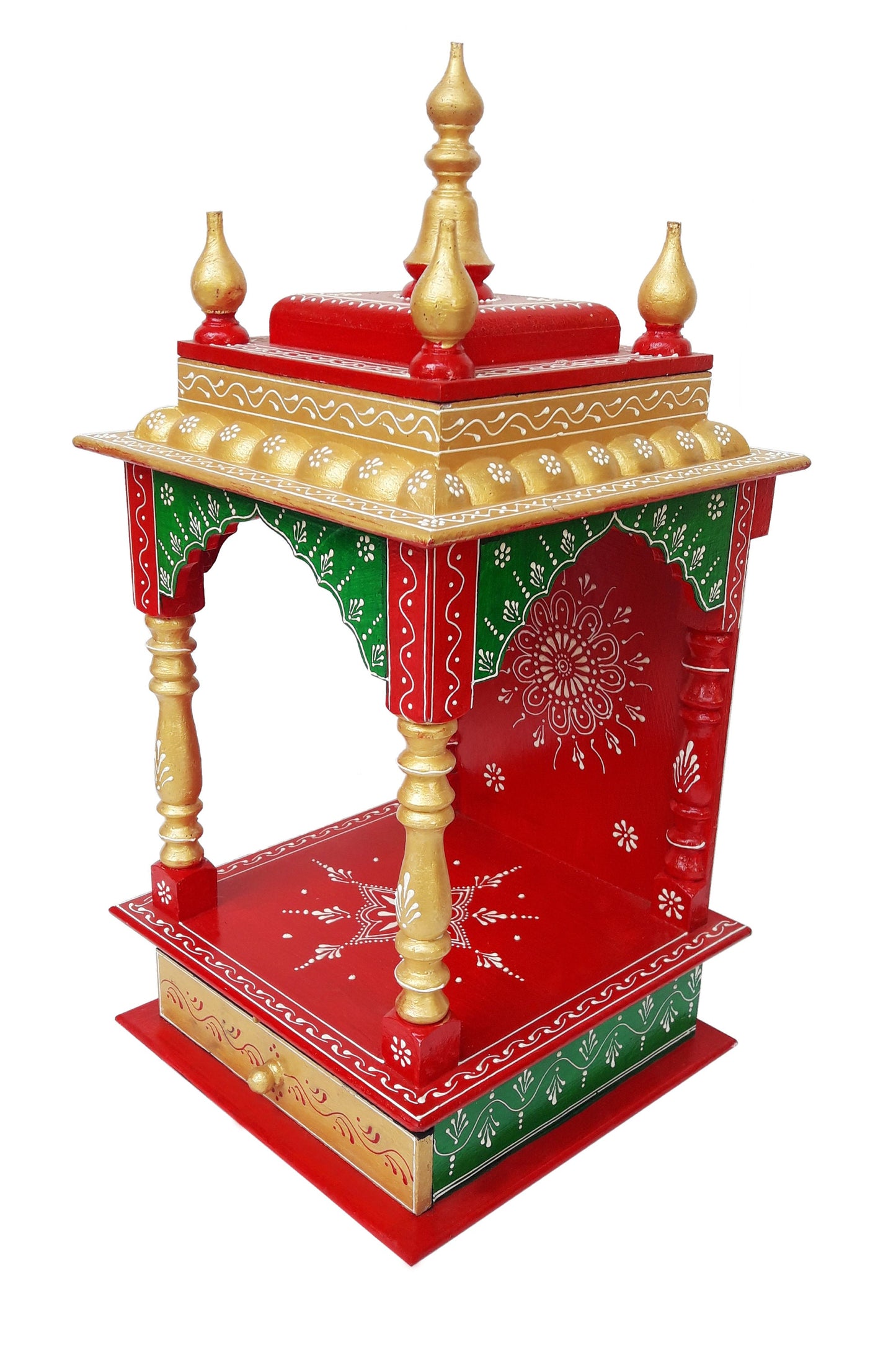 Traditional Indian Wooden Home Temples Wooden