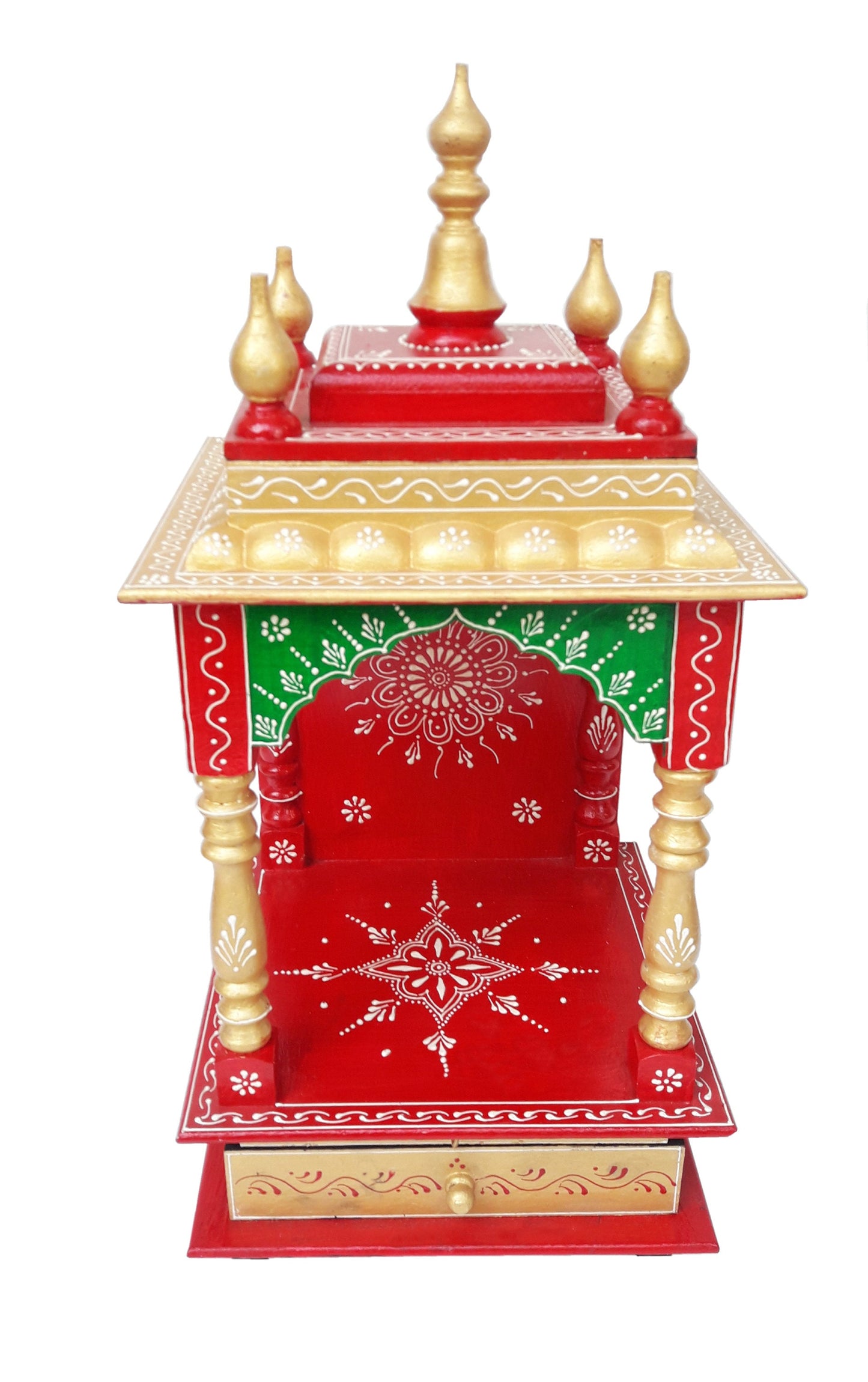 Traditional Indian Wooden Home Temples Wooden