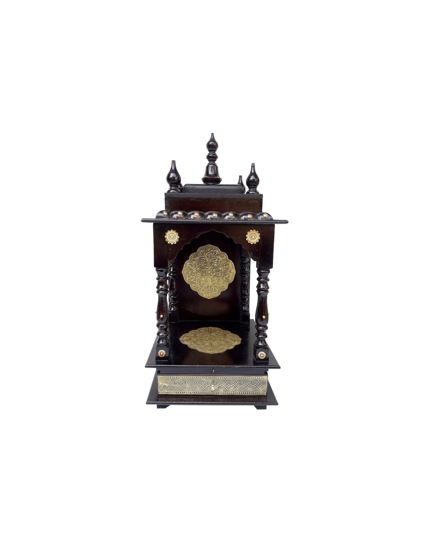 Wooden temple For Single Idol