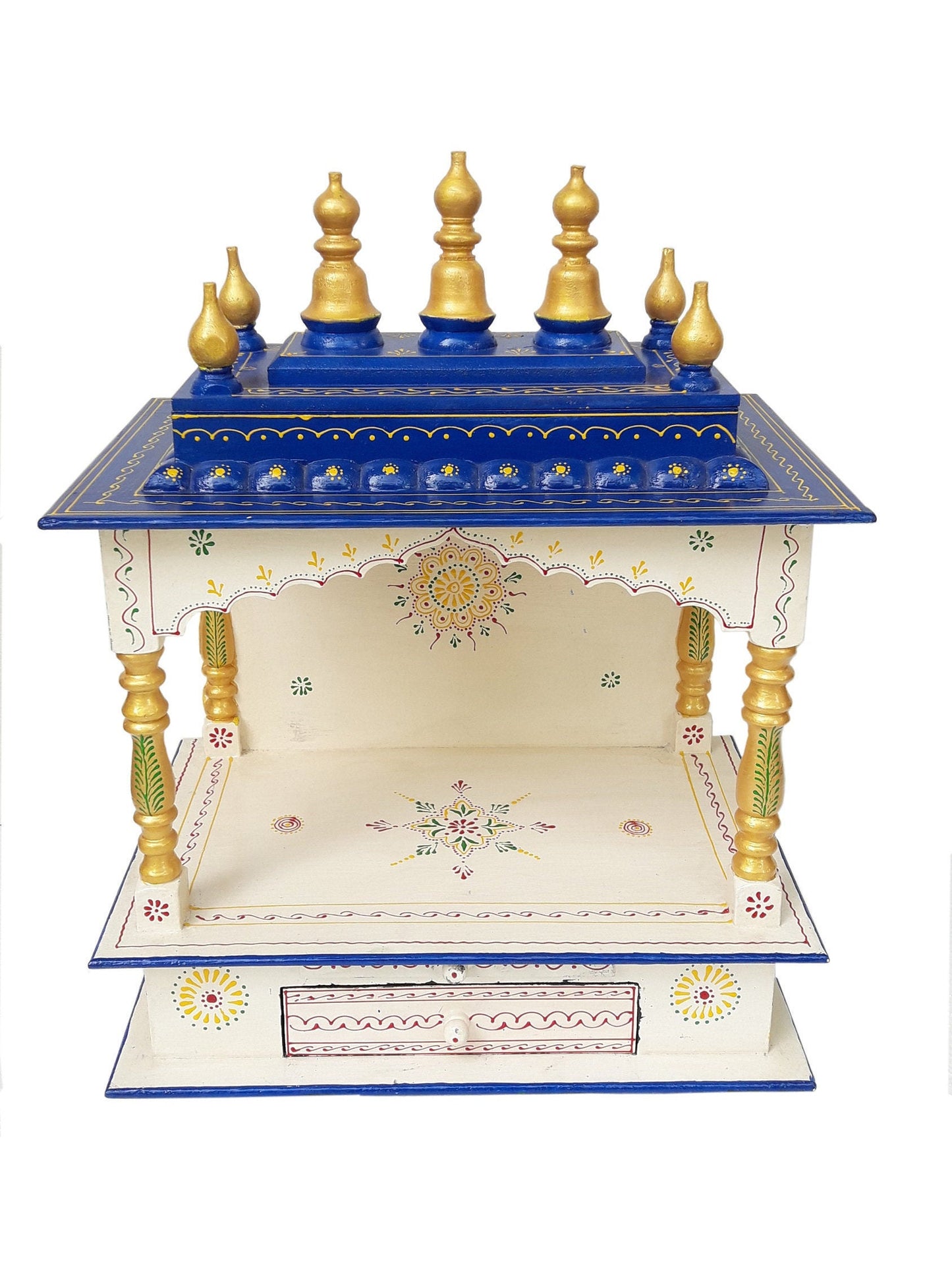 Wooden Temple Pooja Mandap Hindu Wooden