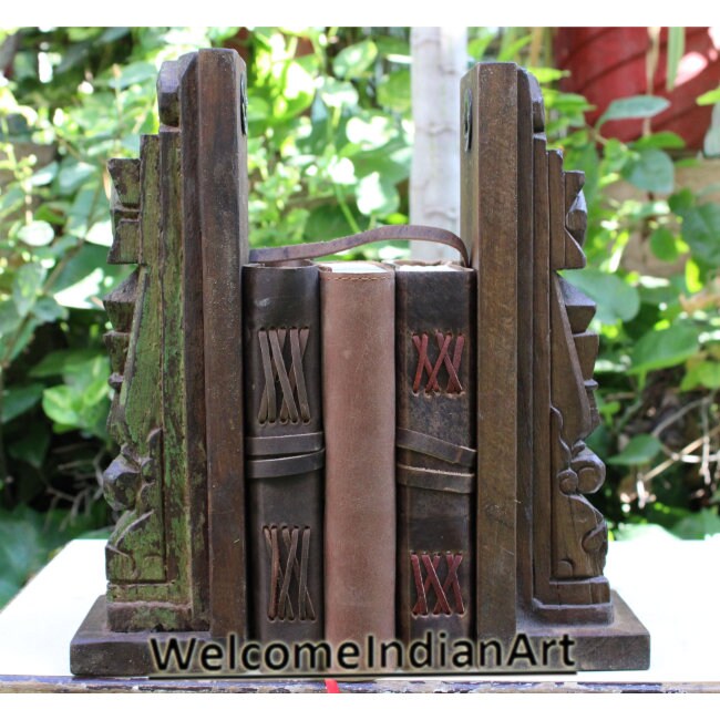 Indian Old Hanger Wooden Book Wood