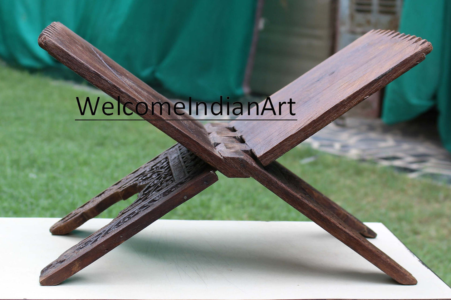 Wooden Antique Cook Book Stand /Handcrafted