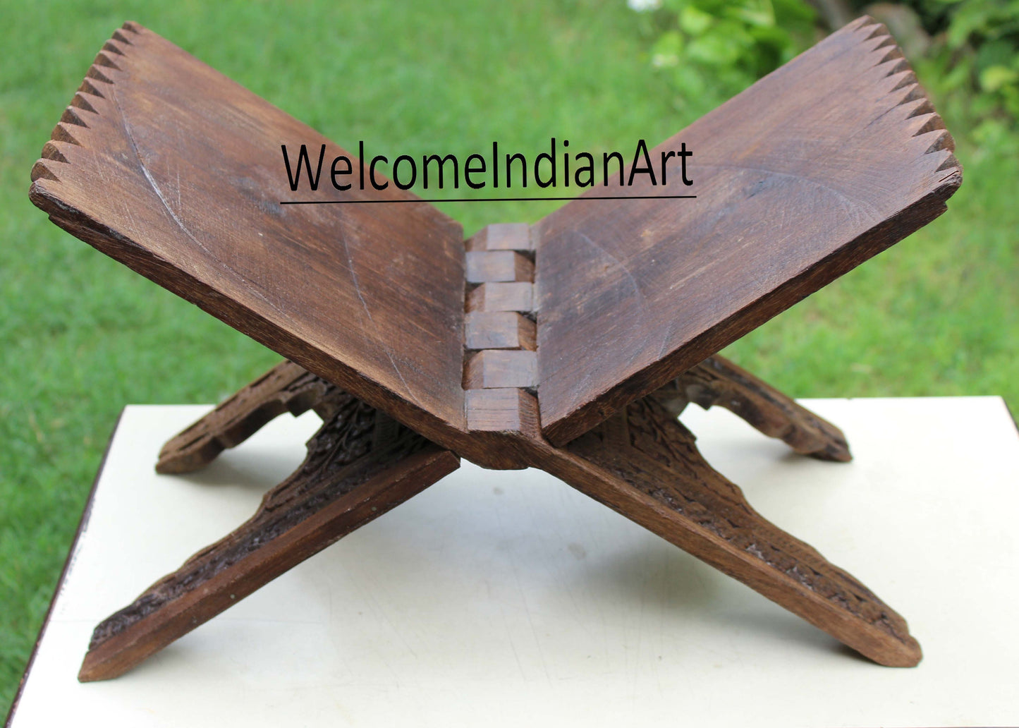 Wooden Antique Cook Book Stand /Handcrafted