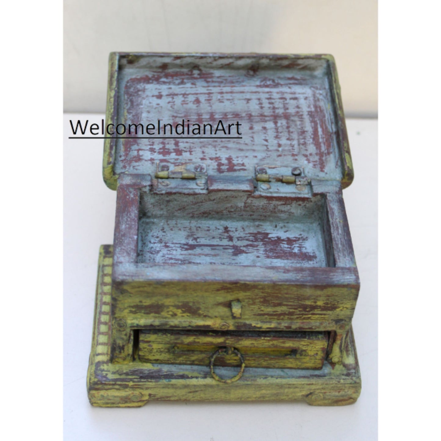 Handpainted Wooden Small Gift Box Model 1
