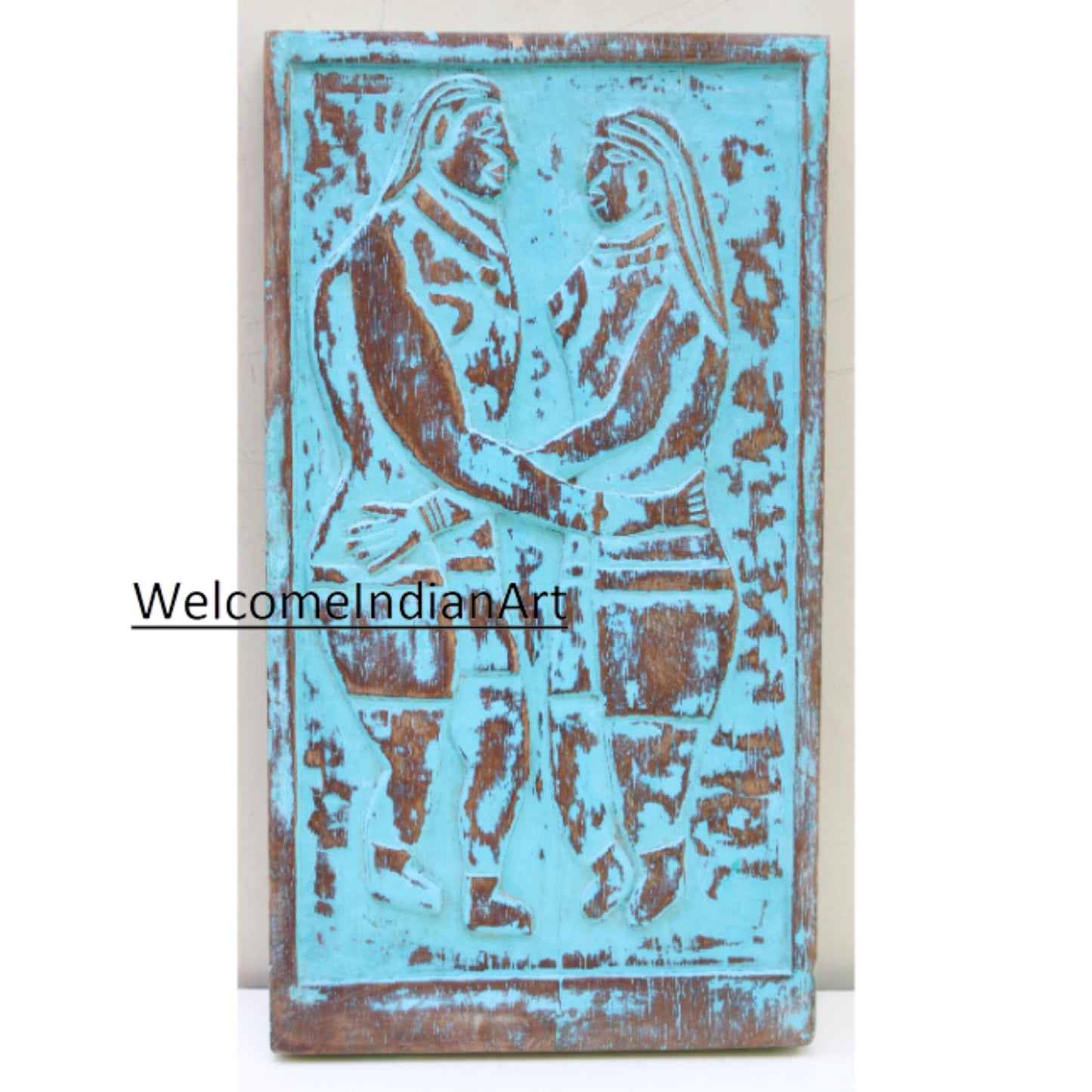 Wooden Wall Hanging Decor Carved Model 1(Human Panel)
