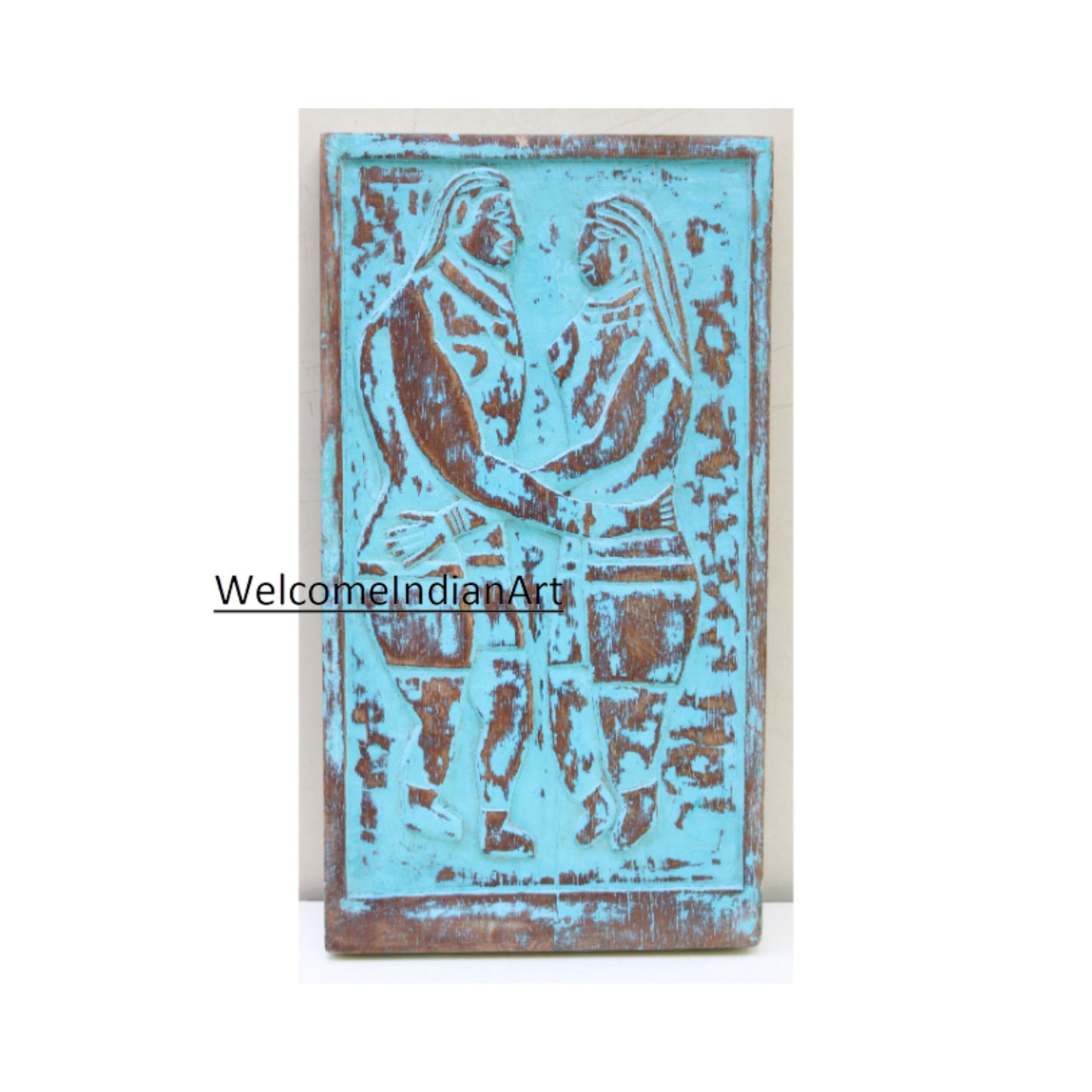 Wooden Wall Hanging Decor Carved Model 1(Human Panel)