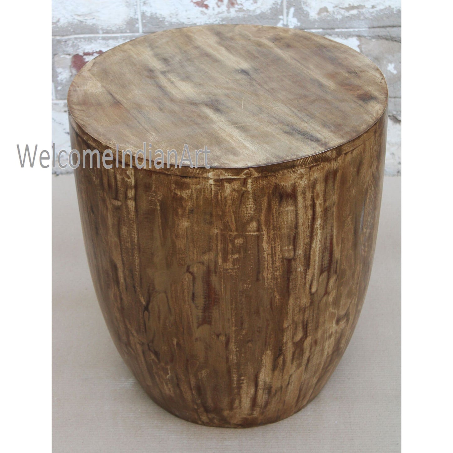 Handmade Wooden Antique Brown Color 10 X 10 X 10