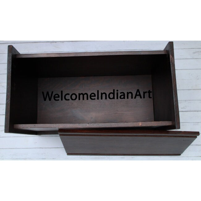 Antique Style Wooden Storage Box Wood