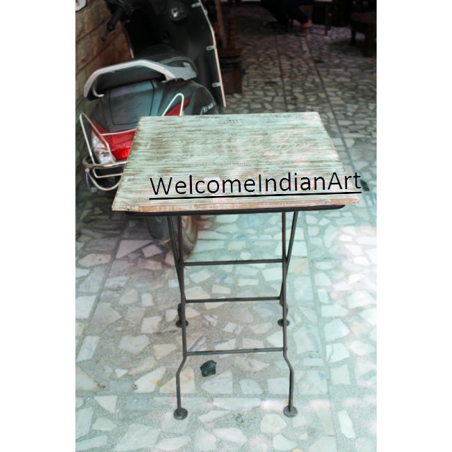 Indian Wooden Foldable Coffee Table Model 1