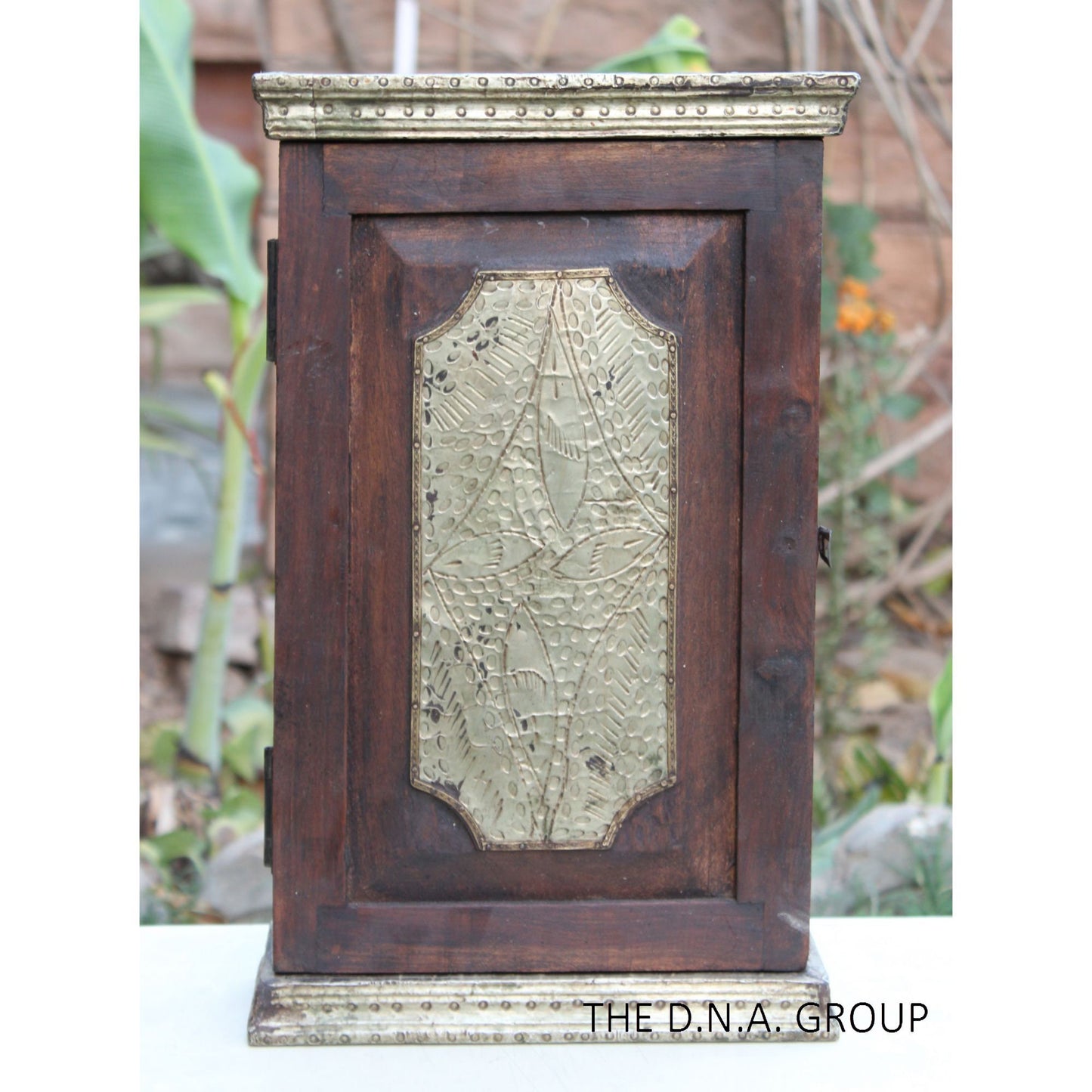 Wooden Antique Cabinet, Wall Mount Model 1