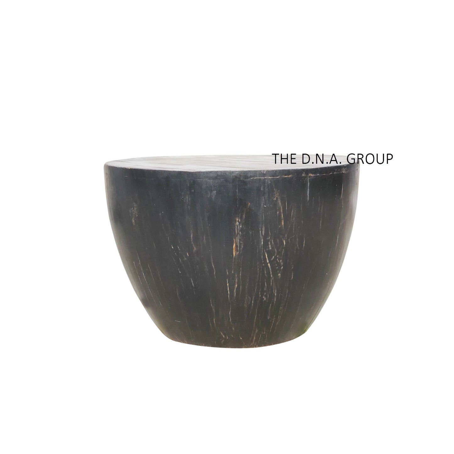 Wood Coffee Table, Drum Shape 10X10X10