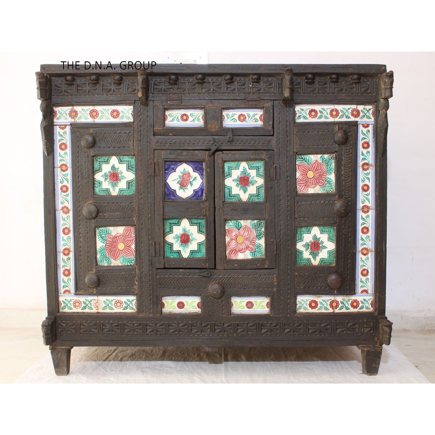 Antique Indian Wooden Damchiya Old Wood
