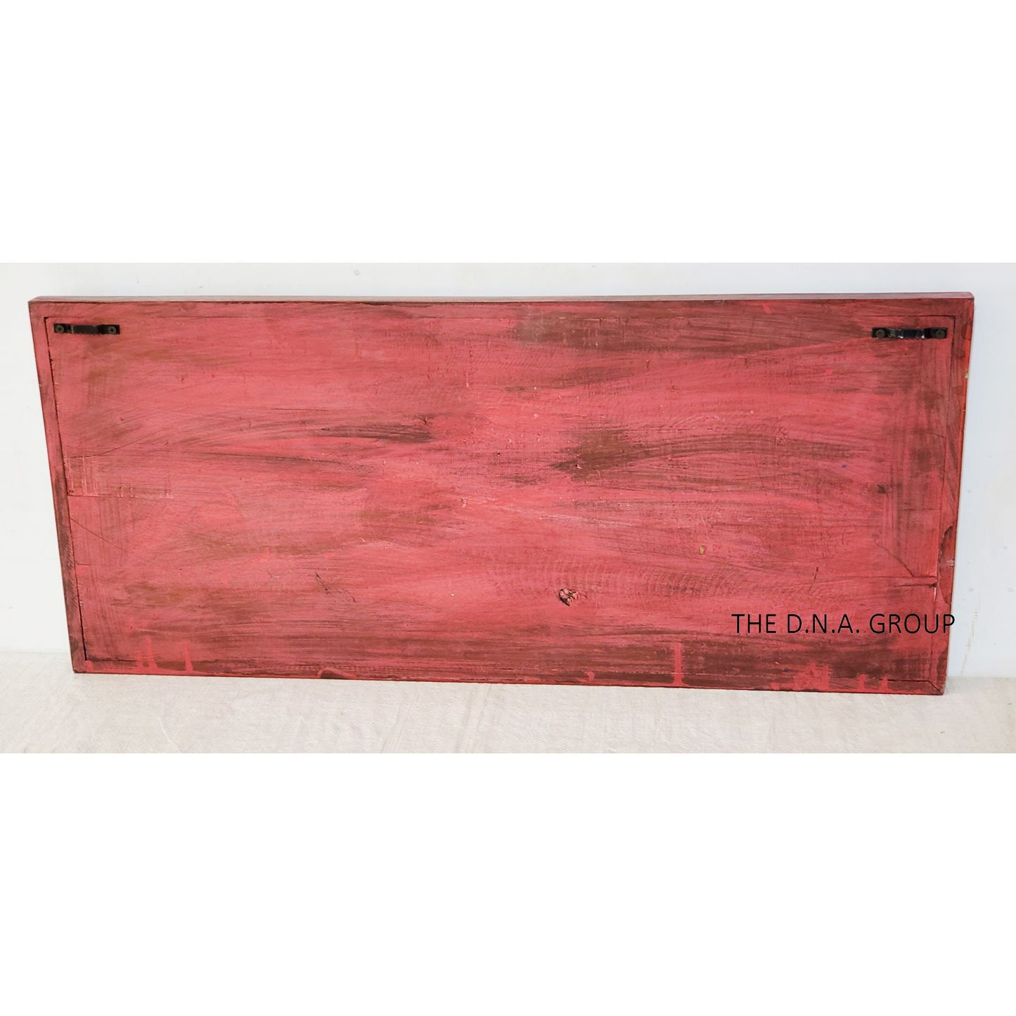 Unique Design Wooden Carving Wall Red