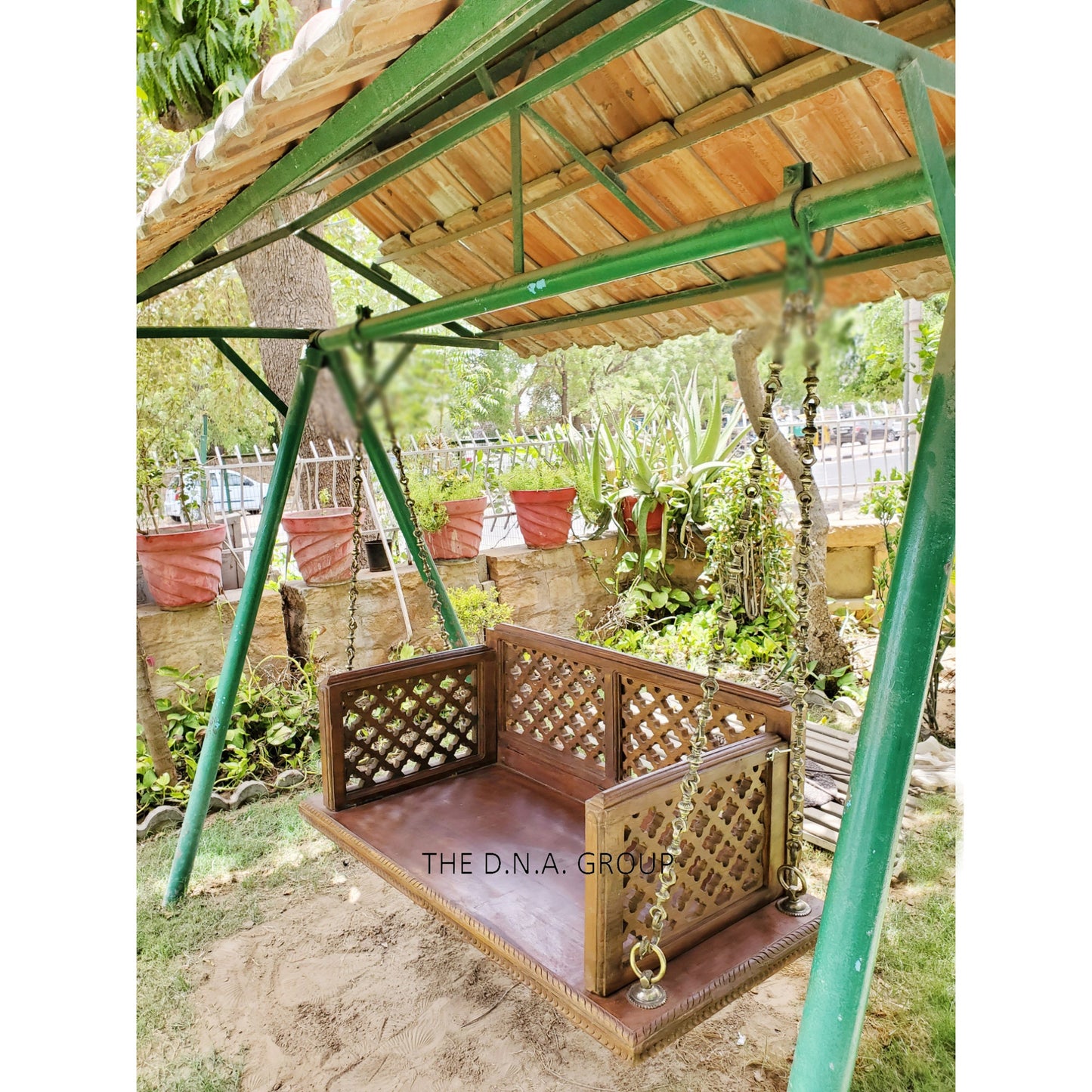 Wooden Swing, Vintage Look Swing 181 X 61 X 16