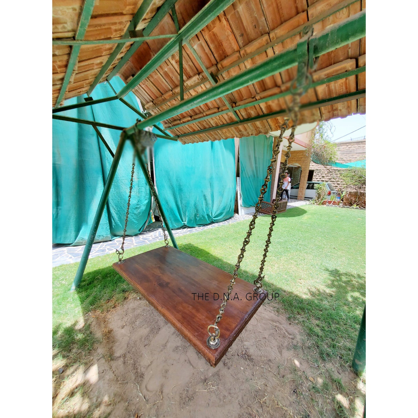 Wooden Swing, Balance Board, Garden 182 X 61 X 5