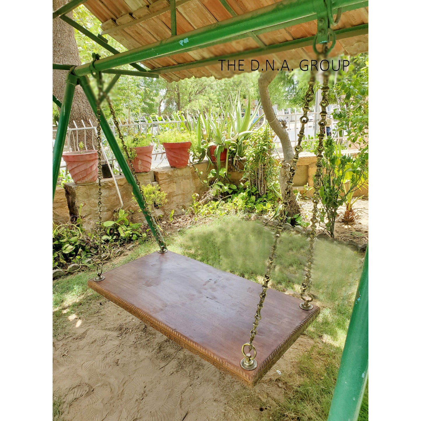 Wooden Swing, Balance Board, Garden 182 X 61 X 5