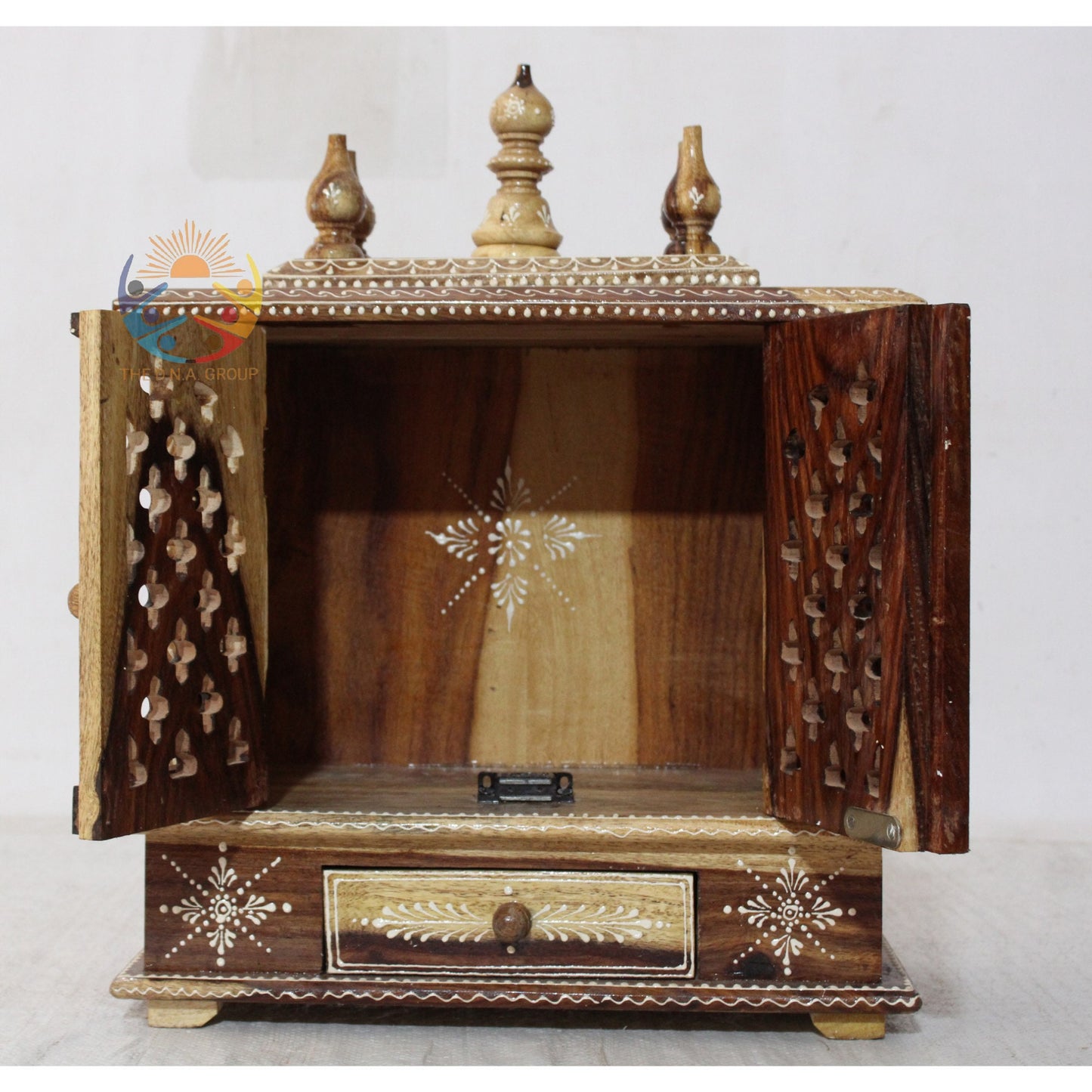 Handmade Wooden Temple, Pure Rosewood Hindu