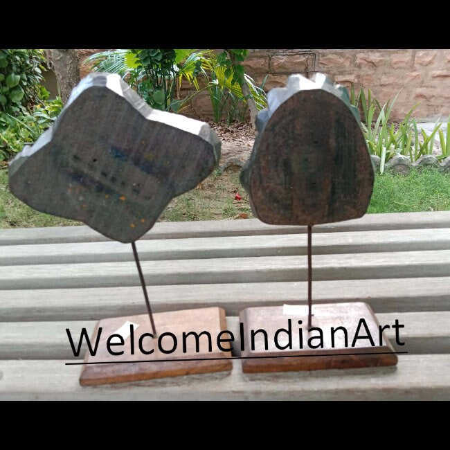 Indian Antique Wooden Textile Printing Model 1