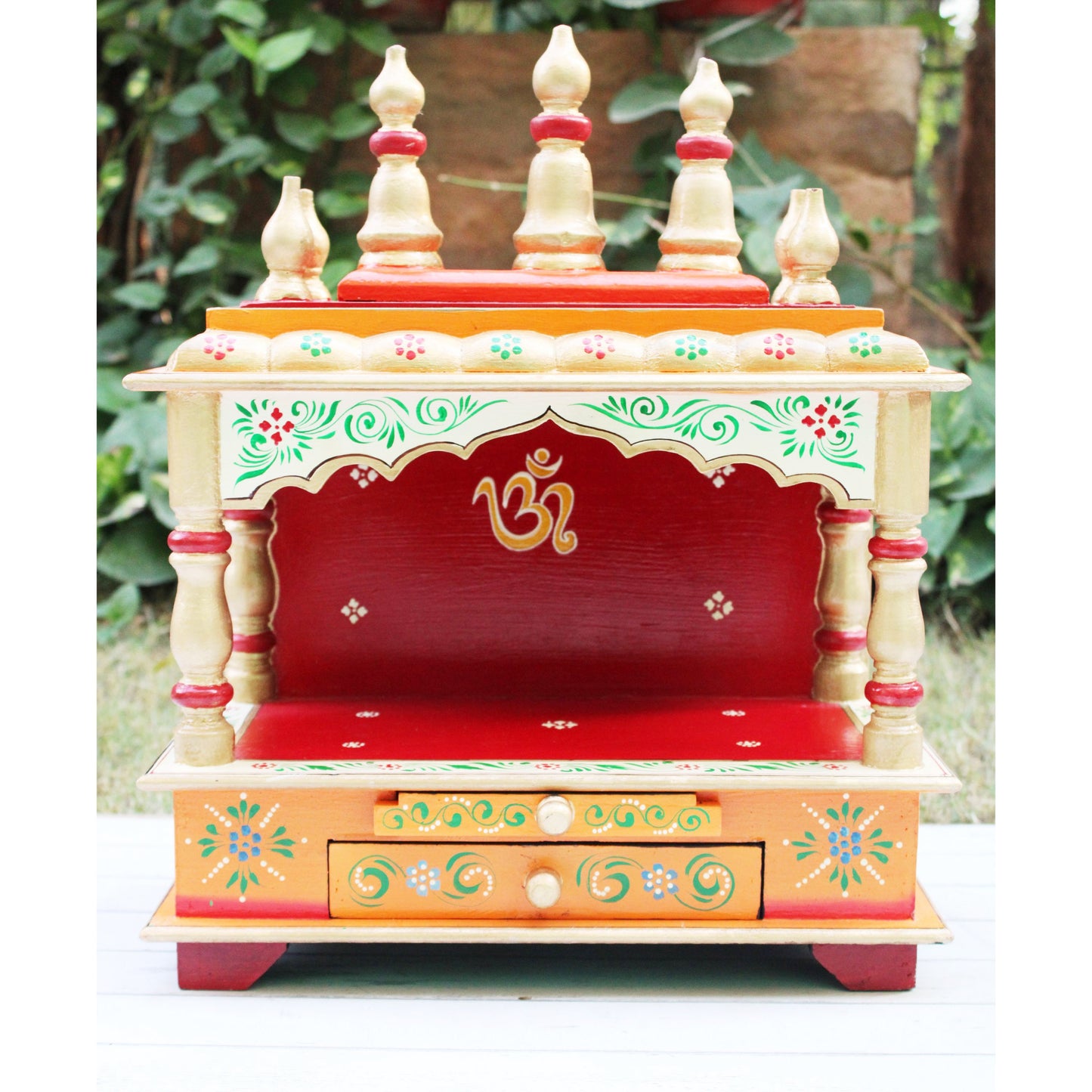 Wooden Temple Mandir For Home Indian