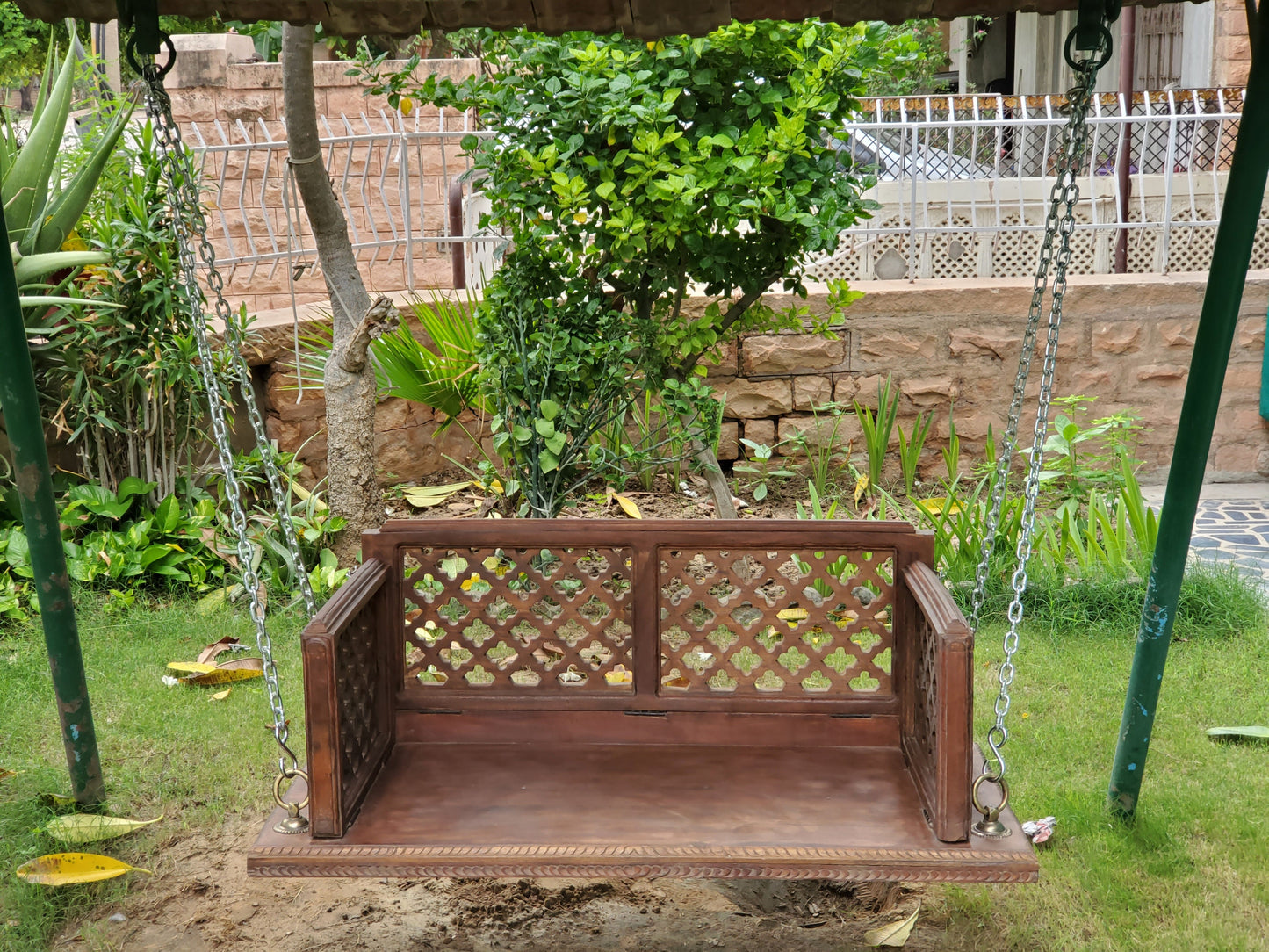 Wooden Swing, Vintage Look Swing 181 X 61 X 16