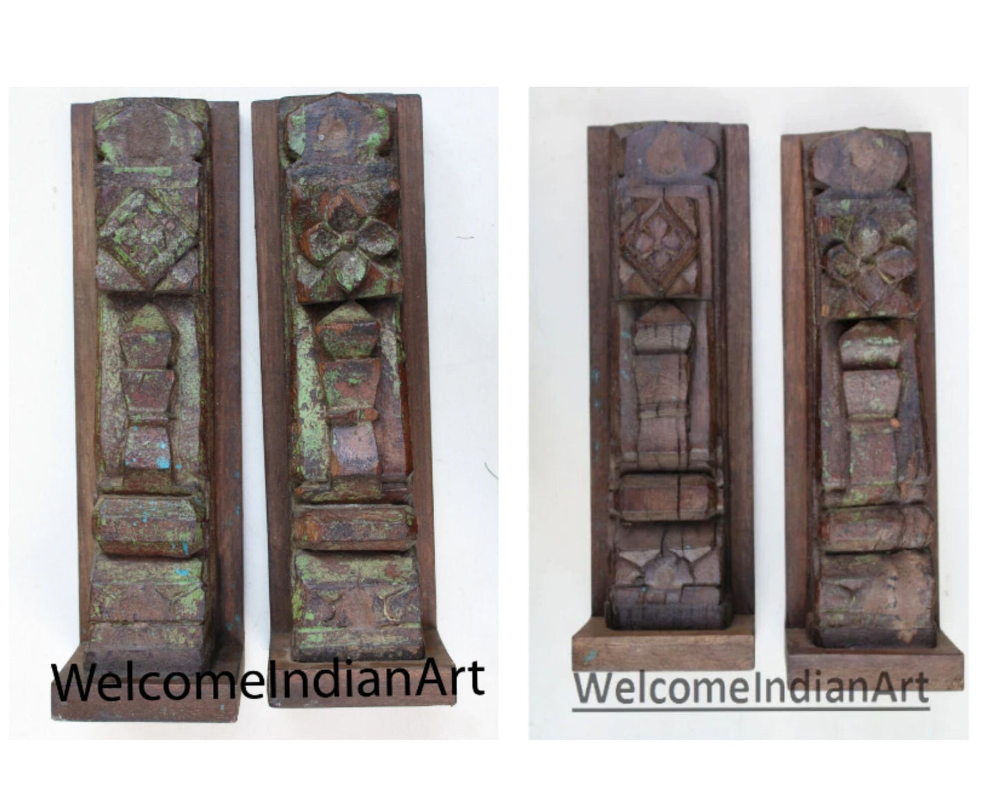 Wooden Book Holder Indian Old Model 1