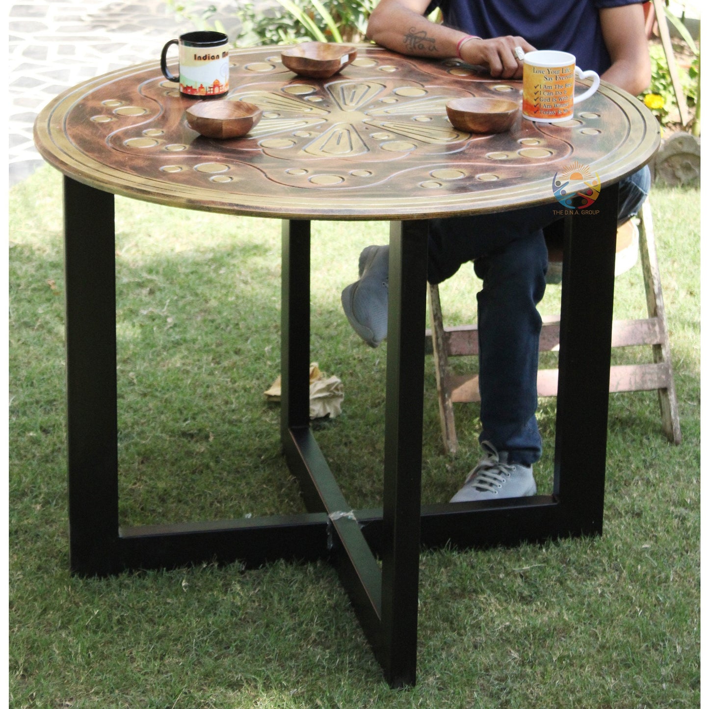 Wooden Folding Coffee Table Dining Model 1