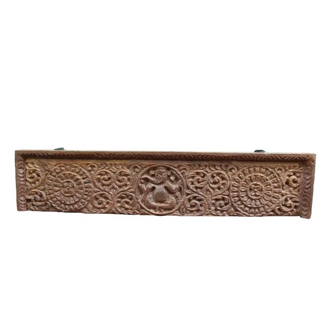 Wooden Carved Wall Hanging Panel Wood