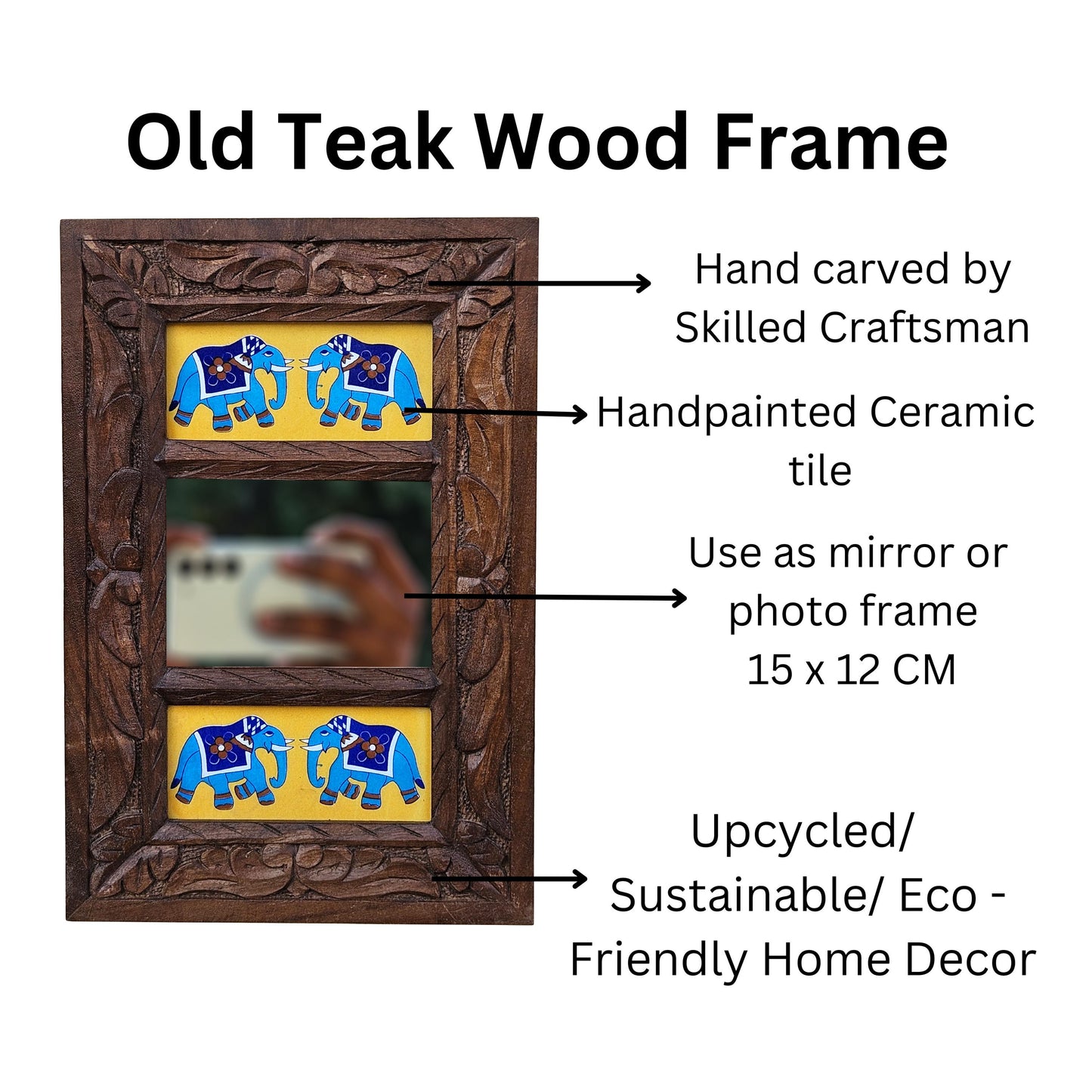 Photo Frame, Hand Crafted Trendy Decorative