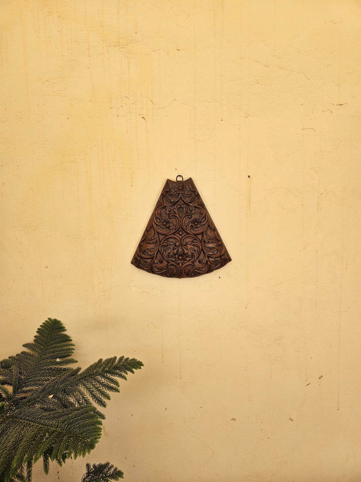 Wooden Wall Panel, Handmade Antique Wall