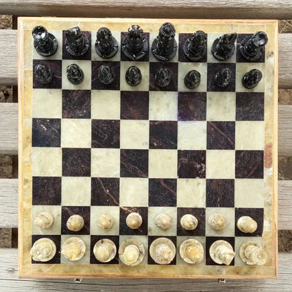 Handcrafted Collectible Chess Board Set