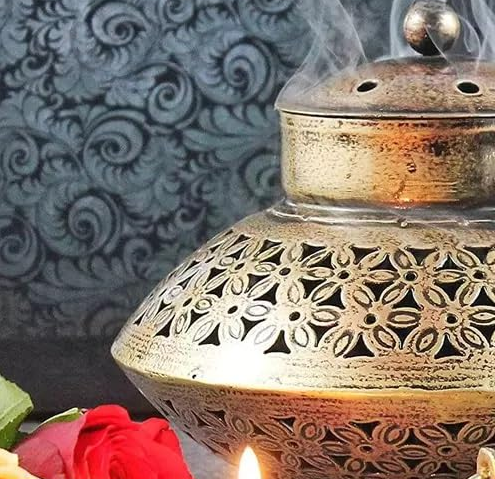 Handcrafted Iron Handi Dhoop Degchi Versatile Home Decor Accent