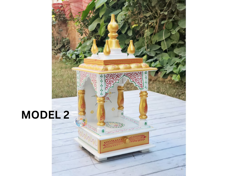 Big Size Hindu Pooja Mandir For Home Buy Big One & Get Two Free, Wall Mount Hanging Temple, Designer Indian Mandir, House of God Prayer