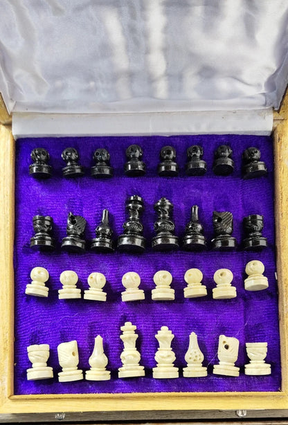 Unique Handmade Chess Board - 8"