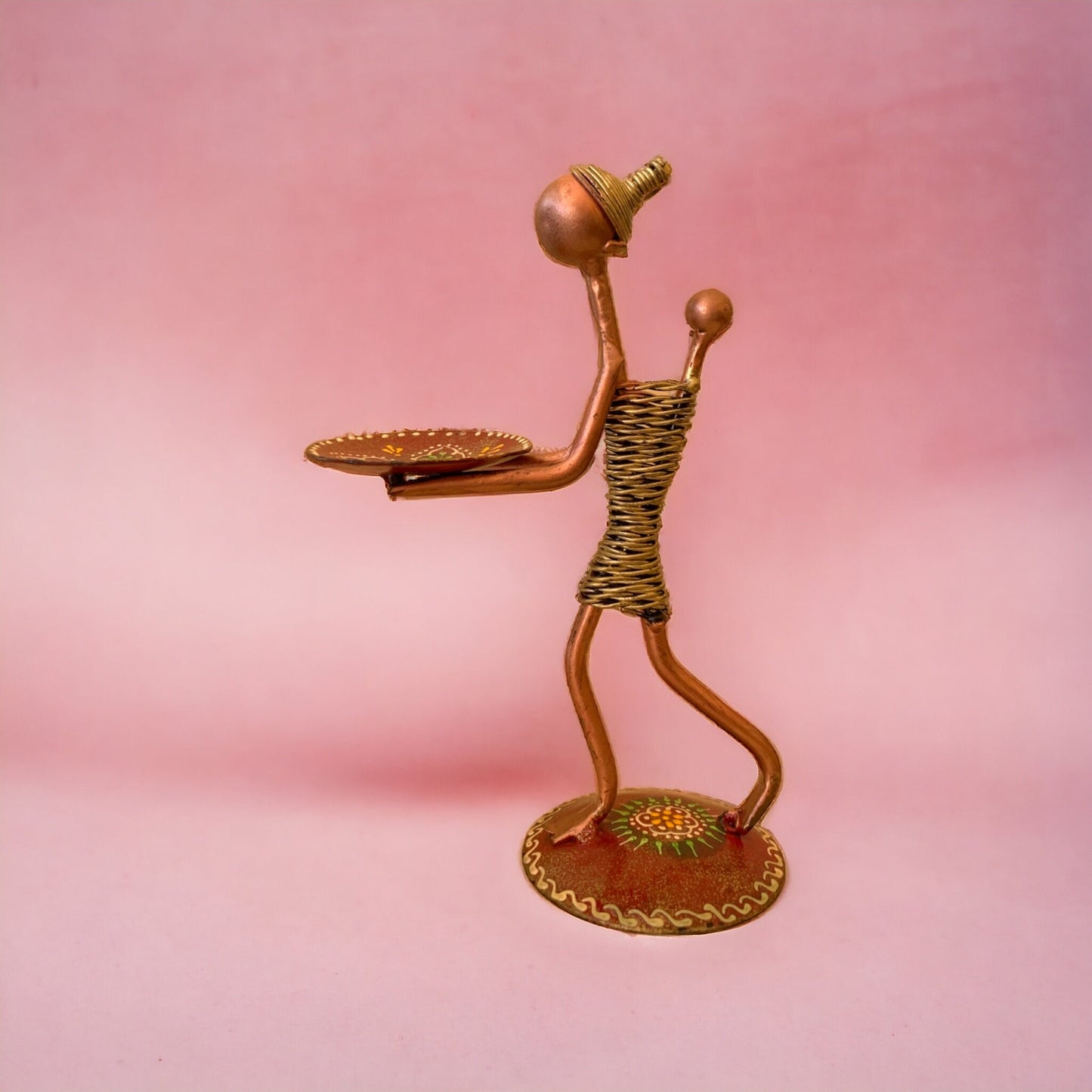 Funky T Light Retro Iron Deer Candle Stand