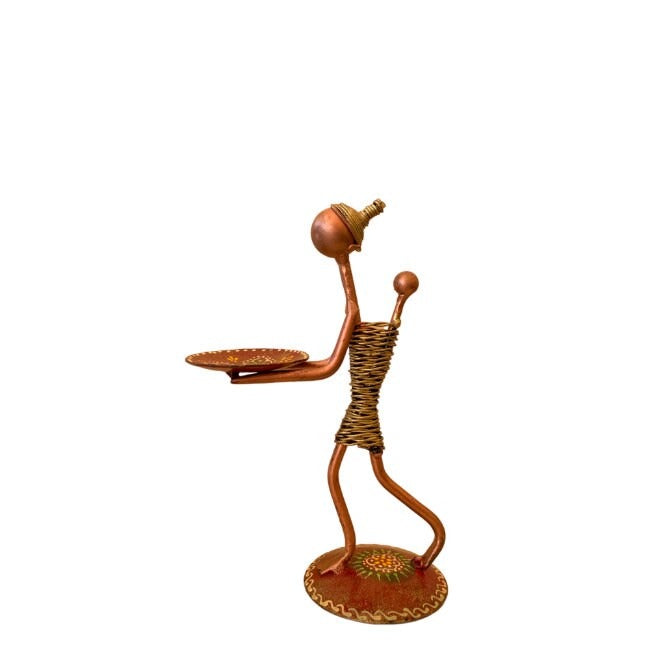 Funky T Light Retro Iron Deer Candle Stand
