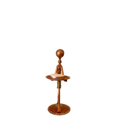 Funky T Light Retro Iron Deer Candle Stand