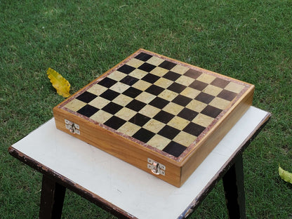 Ethnic Handcrafted Chess Set - 10"