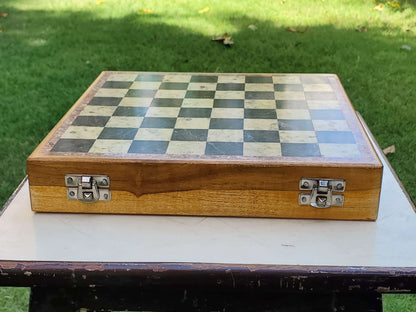Ethnic Handcrafted Chess Set - 10"