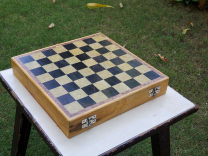 Ethnic Handcrafted Chess Set - 10"