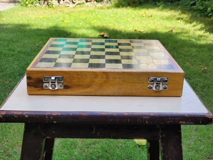 Ethnic Handcrafted Chess Set - 10"