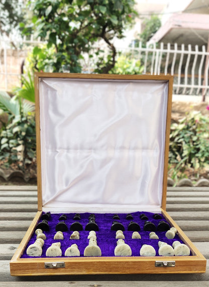 Artistic Wooden Chess Game Board- 12"